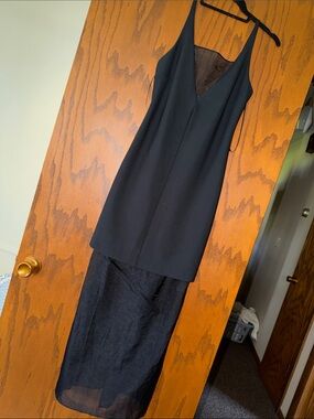 Black Abercrombie and Fitch dress